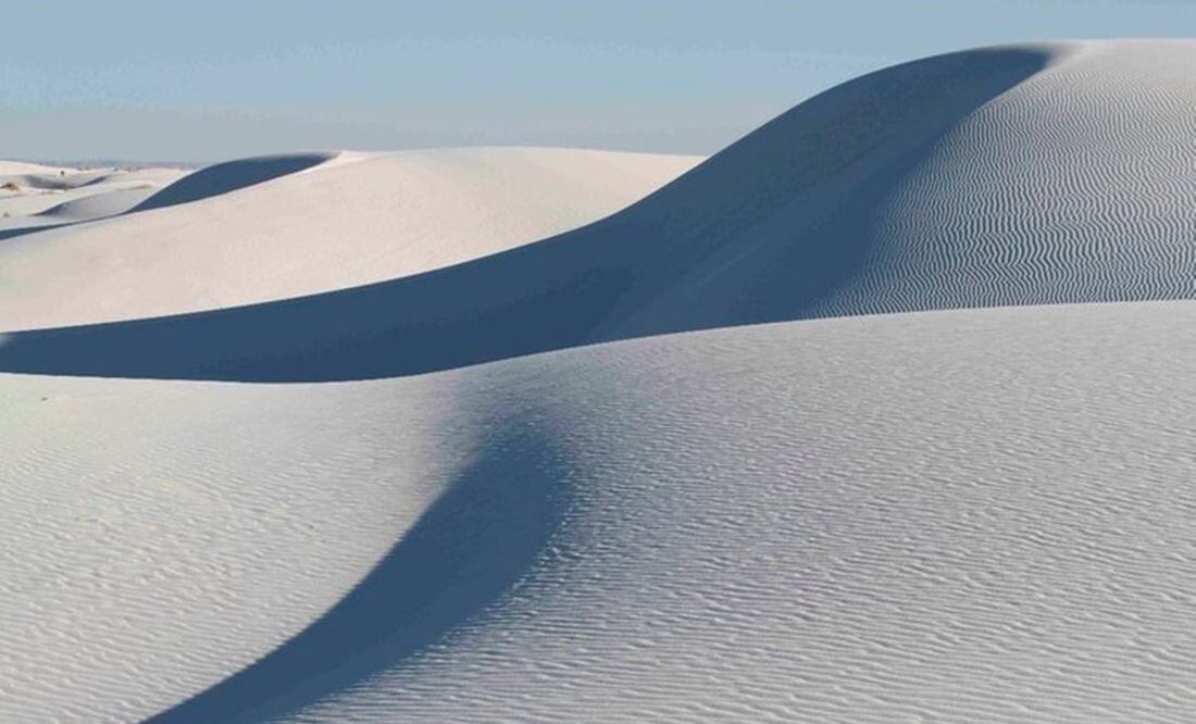Desierto de arena blanca de yeso es el nuevo Parque Nacional de EU