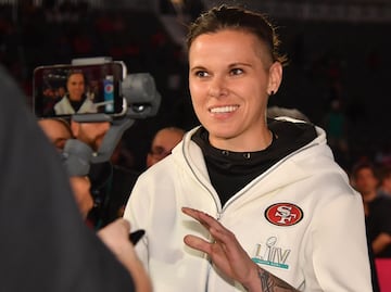 Super Bowl. Katie Sowers, la mujer que hace historia en la NFL