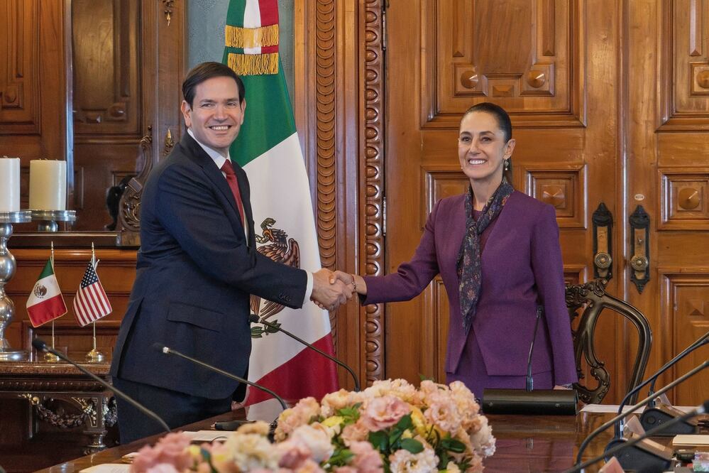 México y Estados Unidos establecen grupo de alto nivel para combatir narcotráfico e inmigración. Foto EFE/ Presidencia de México