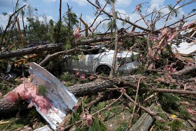 Tornado histórico azota el norte de Texas; Pueblo de Matador, bajo escombros