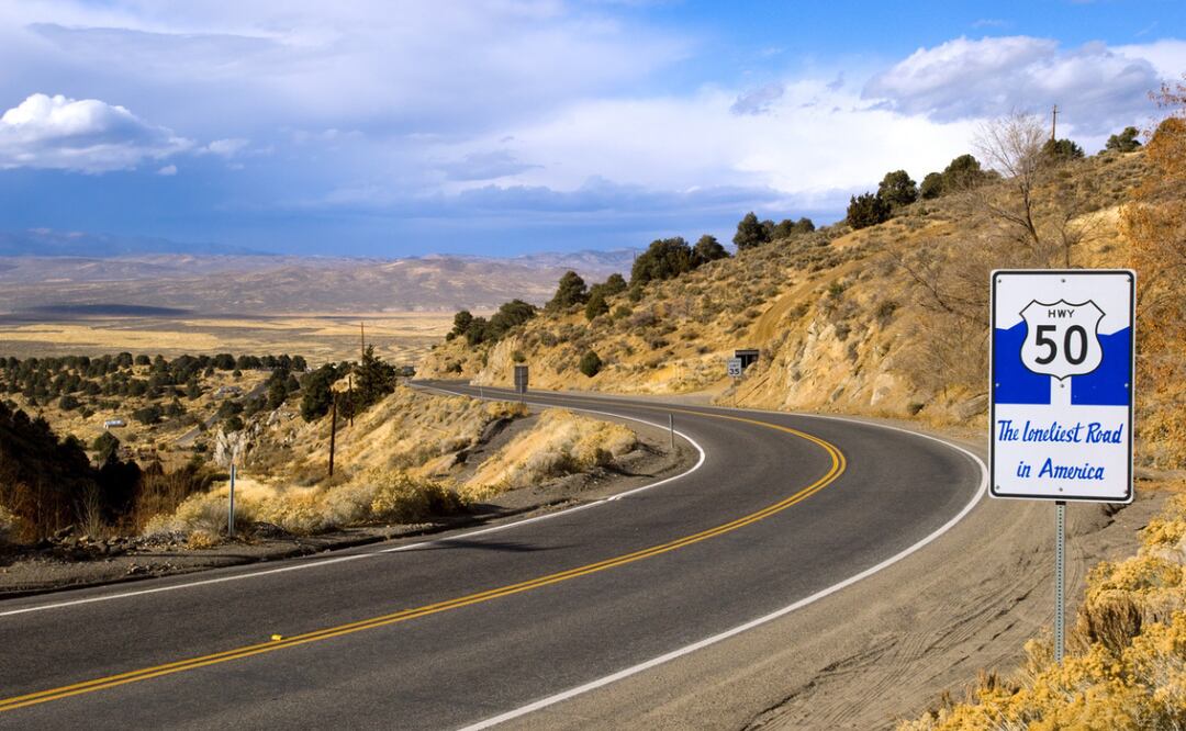 The Loneliest Road. Los misterios de la carretera 50, la más solitaria de Estados Unidos. Foto: iStock/Tashka
