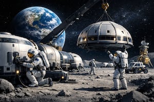 ¡Histórico! NASA planea volver a la Luna en 2028… ¡y quedarse a vivir!