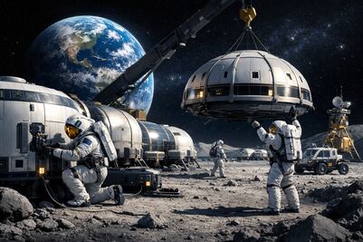 ¡Histórico! NASA planea volver a la Luna en 2028… ¡y quedarse a vivir!