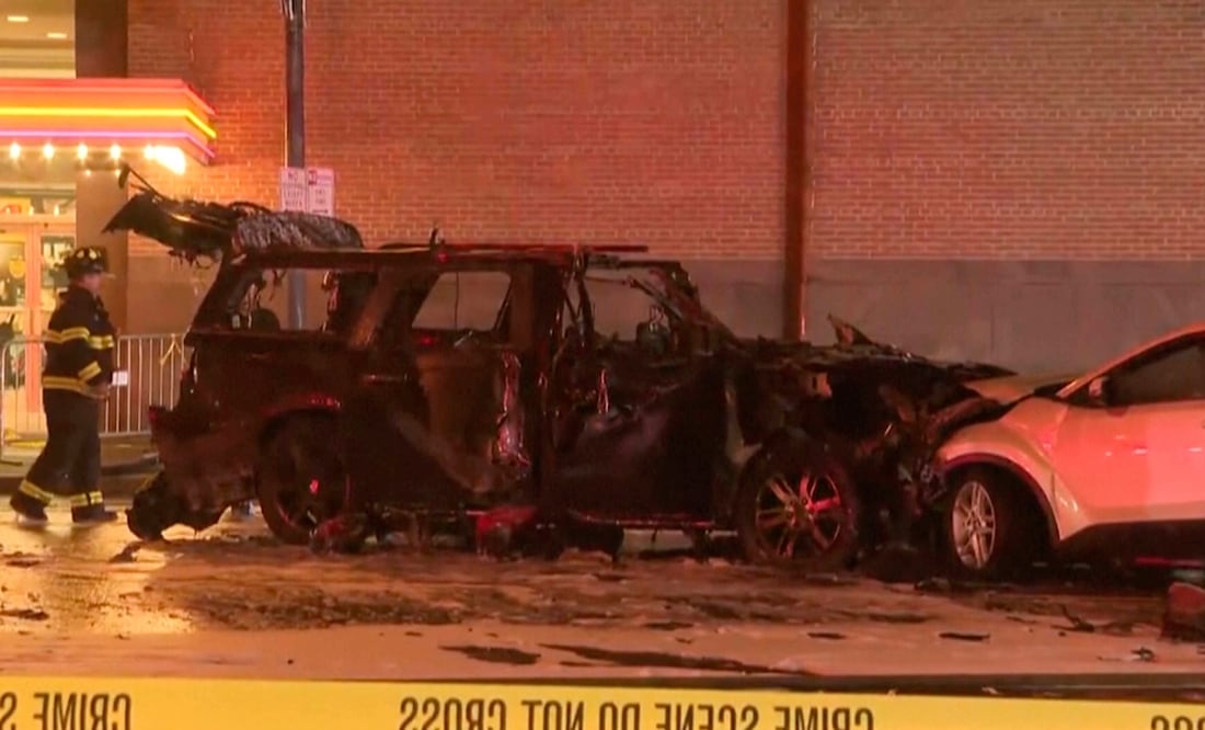 Accidente en Rochester (13 WHAM TV via AP)