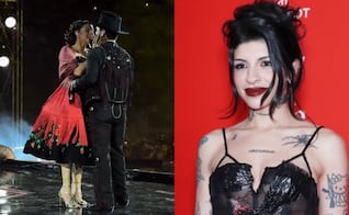 Ángela Aguilar reaparece con Nodal en la Plaza de Toros y redes aseguran que imitó a Cazzu