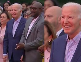 Biden se queda "congelado" durante evento público y aviva los comentarios sobre su salud. VIDEO