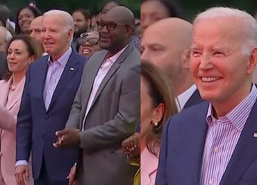 Biden se queda "congelado" durante evento público y aviva los comentarios sobre su salud. VIDEO