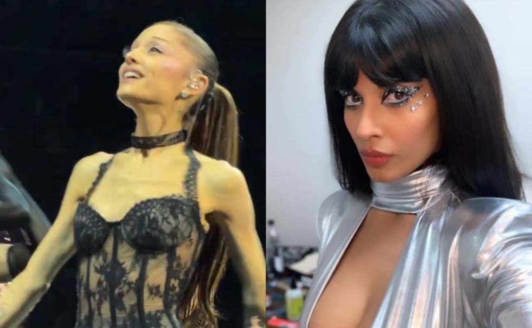 “Está muriendo delante de nosotros”. La actriz Jameela Jamil desata polémica por Ariana Grande y su extrema delgadez. Foto: X / Instagram
