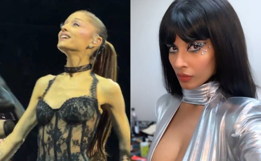 “Está muriendo delante de nosotros”. La actriz Jameela Jamil desata polémica por Ariana Grande y su extrema delgadez