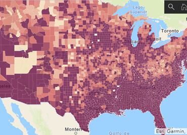 Alerta: los 10 condados de Estados Unidos con más coronavirus
