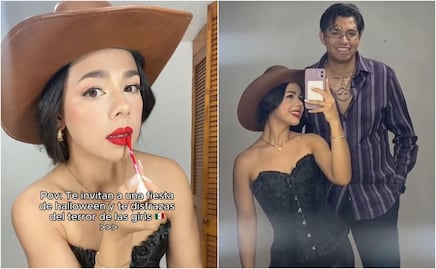 Disfraz de Ángela Aguilar se vuelve tendencia en redes gracias a tiktoker que imita su look