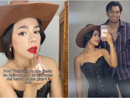 Disfraz de Ángela Aguilar se vuelve tendencia en redes gracias a tiktoker que imita su look