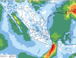 Frente frío 9 provocará "Norte" y nevadas en estos estados de México este 15 de noviembre