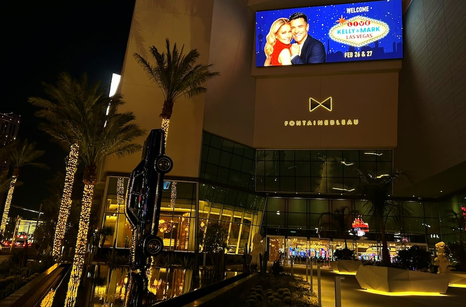 Hotel Fontainebleau en Las Vegas. Foto: Pamela Benítez/Vive USA