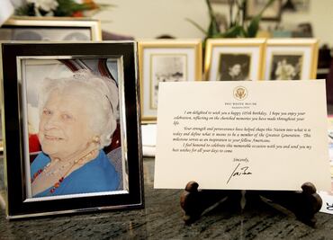 Mujer sobrevivió a la gripe de 1918, a la Segunda Guerra Mundial pero no al Covid