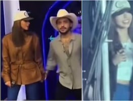 Captan a Ángela Aguilar más feliz que nunca apoyando a Nodal en la Feria de León