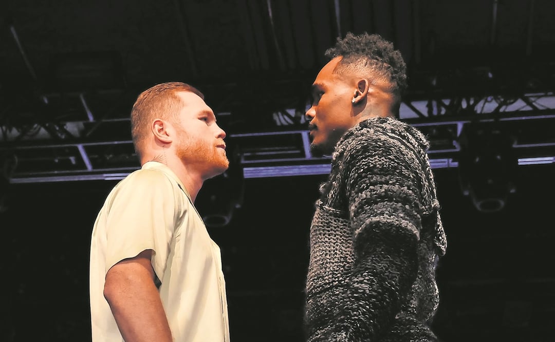 ‘Canelo’ Álvarez y Jermell Charlo pelearán en la ciudad de Las Vegas. Foto: AFP