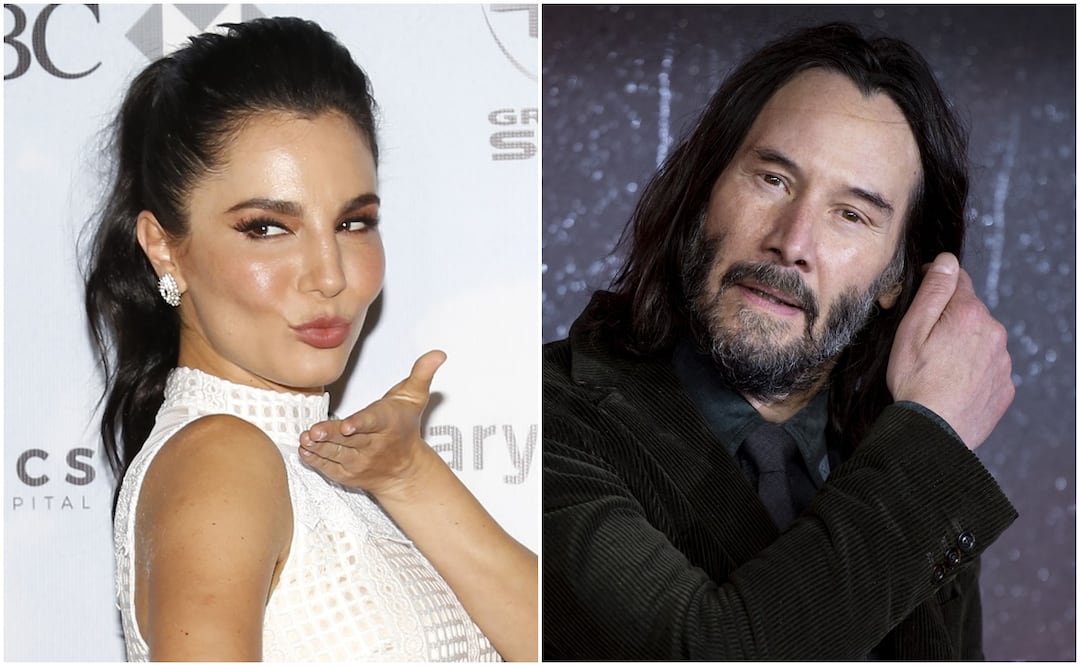 Martha Higareda actuó con Keanu Reeves en 2008. Foto: AGUSTIN SALINAS/EL UNIVERSAL/EFE