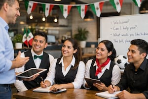 A meses del Mundial, México capacita a meseros en inglés para recibir a turistas