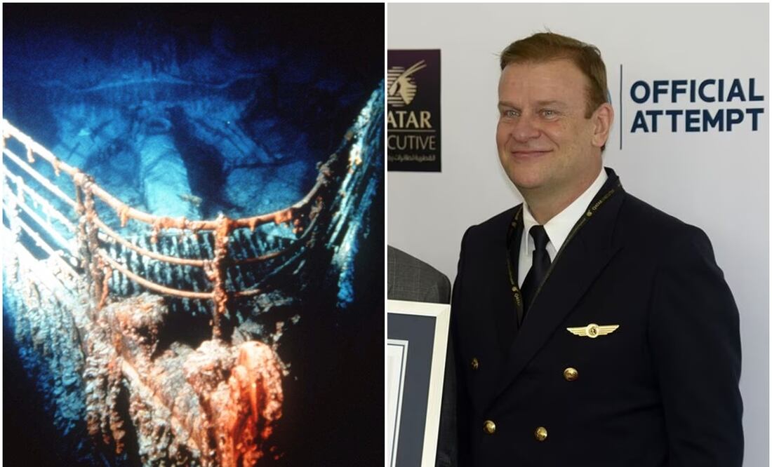 Explorador que viajó con Jeff Bezos al espacio iba en submarino turístico hacia el Titanic. Foto AP y Shutterstock vía Grosby