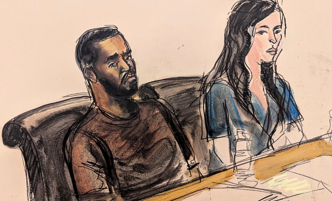 Otra demanda de abuso sexual contra "Diddy" Combs de una mujer que quedó embarazada (Elizabeth Williams via AP)