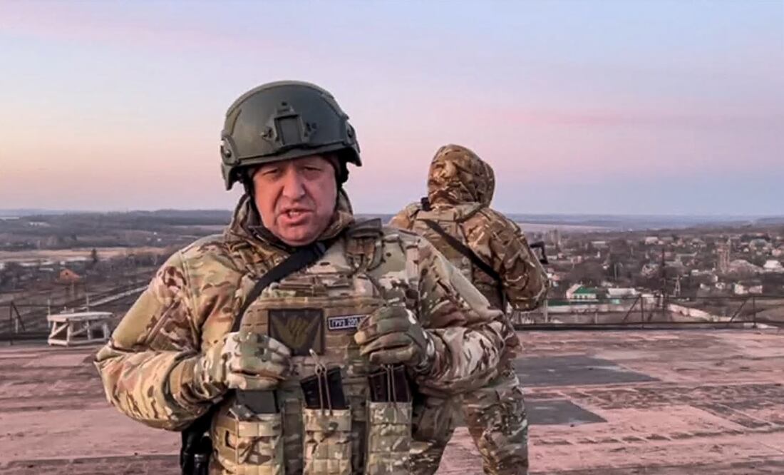 Jefe de la milicia Wagner acusa al ejército ruso de bombardear sus bases: llama a la sublevación contra el mando militar. Foto AP