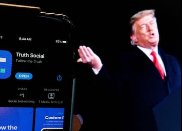 Donald Trump estrena red social pero con problemas de acceso