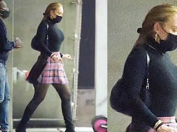 Adele conquista Los Ángeles con minifalda durante cita romántica