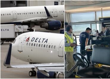 Pasajeros de Delta se desmayan en el avión por altas temperaturas de 46° centígrados