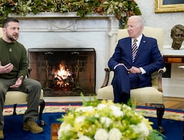 Zelenski se reúne con Biden en la Casa Blanca para hablar de la invasión rusa a Ucrania