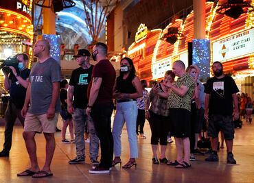 123 turistas dan positivo a Covid-19 tras visitar Las Vegas