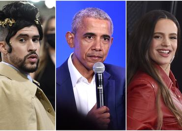 Bad Bunny y Rosalía, entre los cantantes favoritos de Barack Obama en 2022