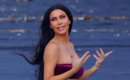 Kim Kardashian delinea sus curvas en sesión de fotos