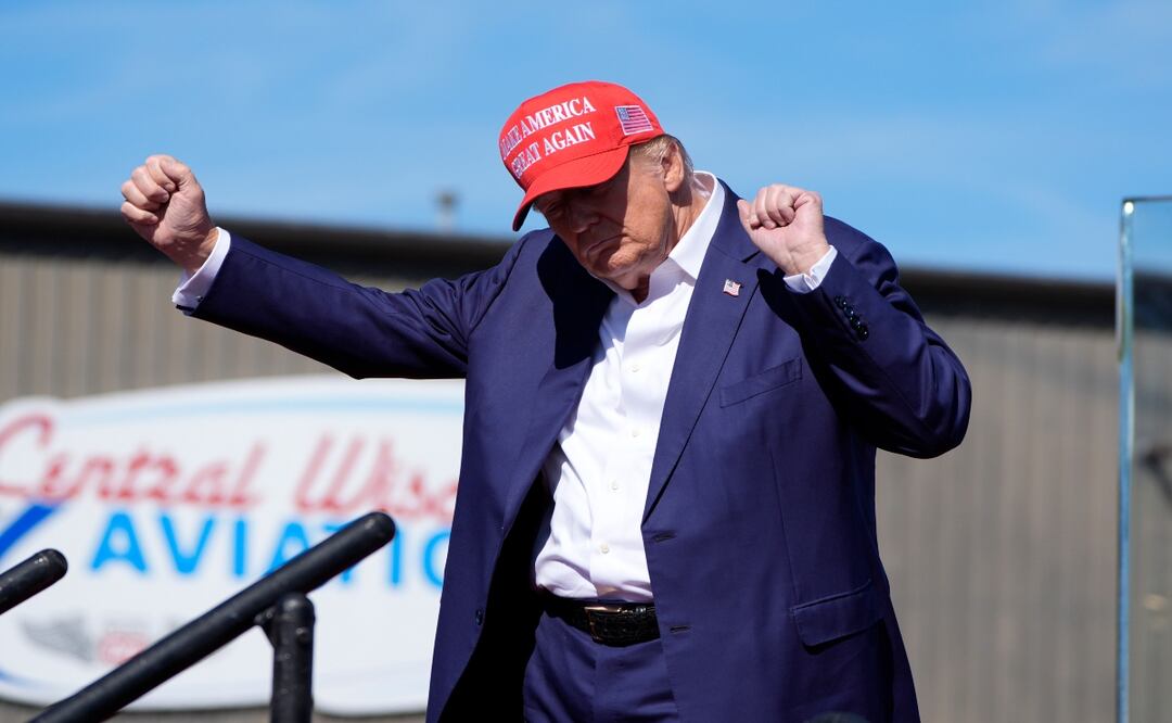 Trump afirma ser "el único que puede evitar la Tercera Guerra Mundial". Foto: AP