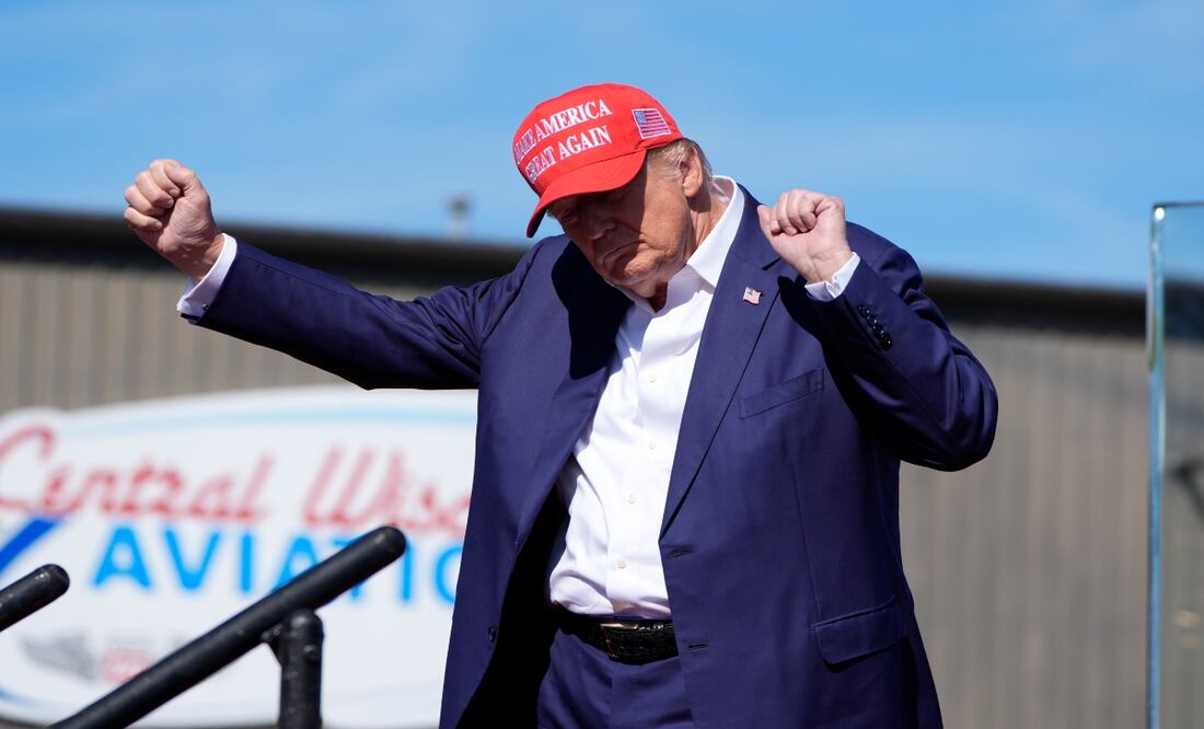 Trump afirma ser "el único que puede evitar la Tercera Guerra Mundial". Foto: AP