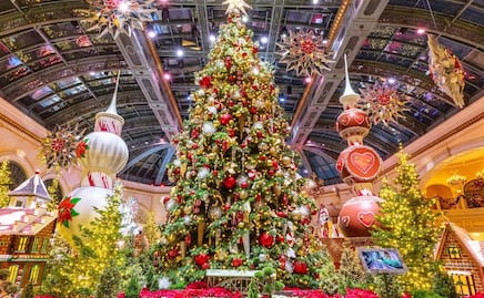 10 atracciones que iluminan la Navidad y Año Nuevo en Las Vegas