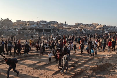 Entre toxinas y restos humanos: los riesgos de reconstruir Gaza en medio de la devastación. FOTOS