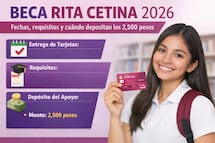 Beca Rita Cetina 2026: fechas de entrega de tarjetas, requisitos y cuándo depositan los 2,500 pesos