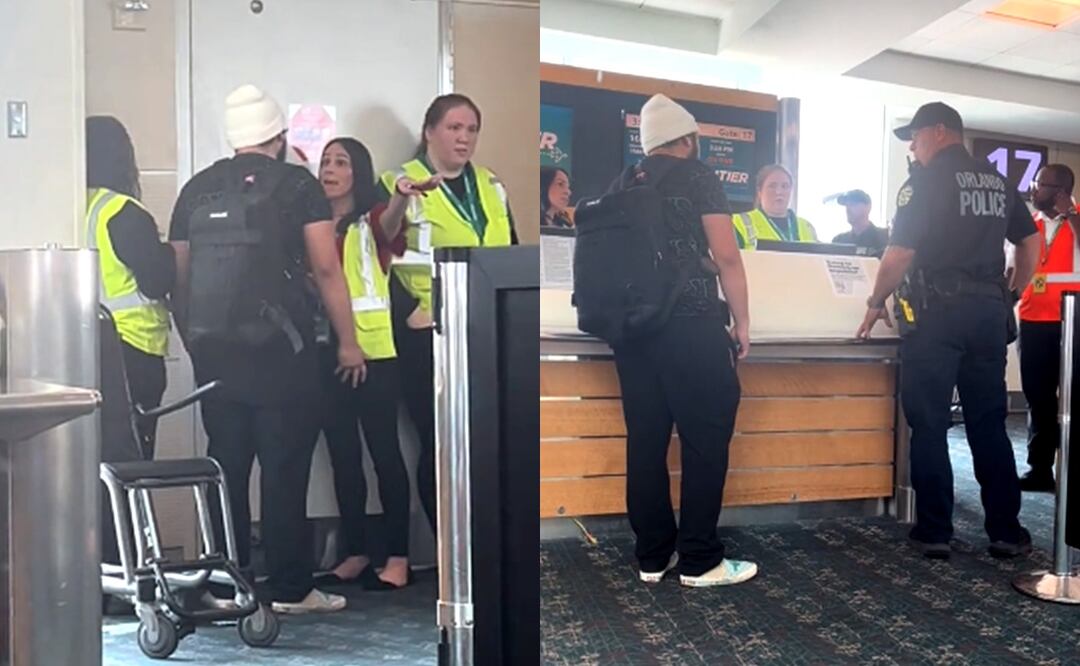 Pasajero sigue truco viral de la “almohada” para no pagar equipaje de avión y es detenido. ¿En qué consiste? Foto: Captura X