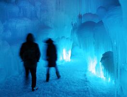 Dónde ver los castillos de hielo en Estados Unidos en 2022