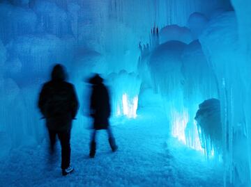 Dónde ver los castillos de hielo en Estados Unidos en 2022