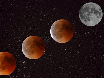 Eclipse parcial lunar. Esta es la hora exacta en la que se verá en México