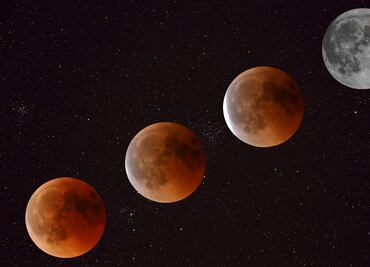 Eclipse parcial lunar. Esta es la hora exacta en la que se verá en México