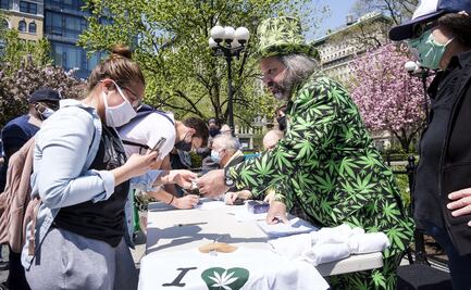 "Un porro por una vacuna", marihuana gratis para vacunados en NY