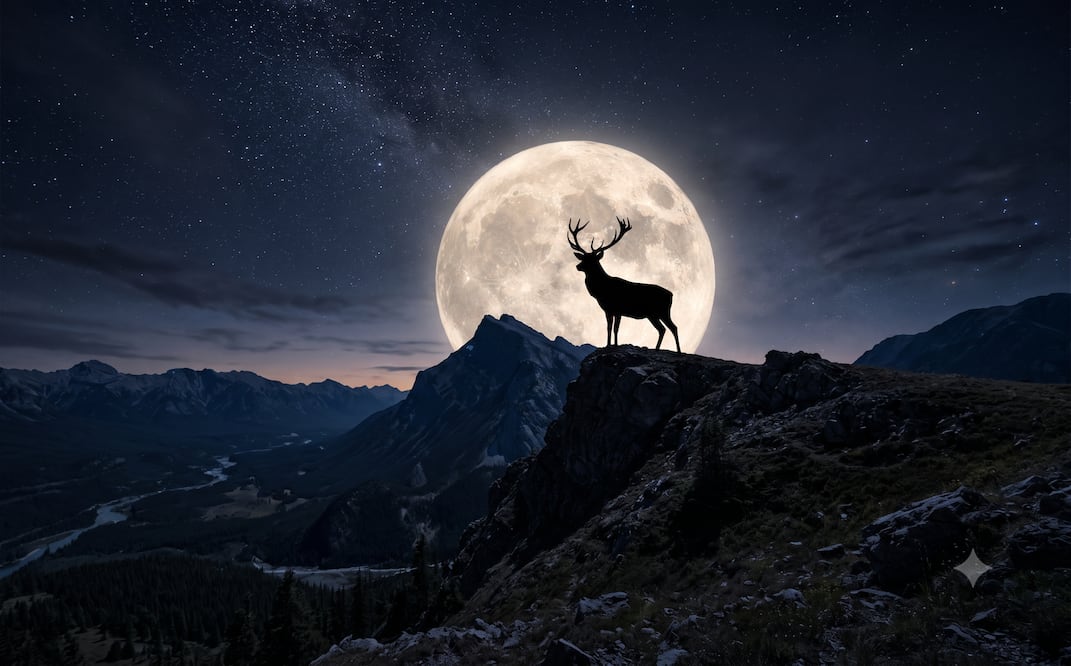 Luna del Ciervo 2026: cuándo y a qué hora verla en México y qué significa. Foto: IA