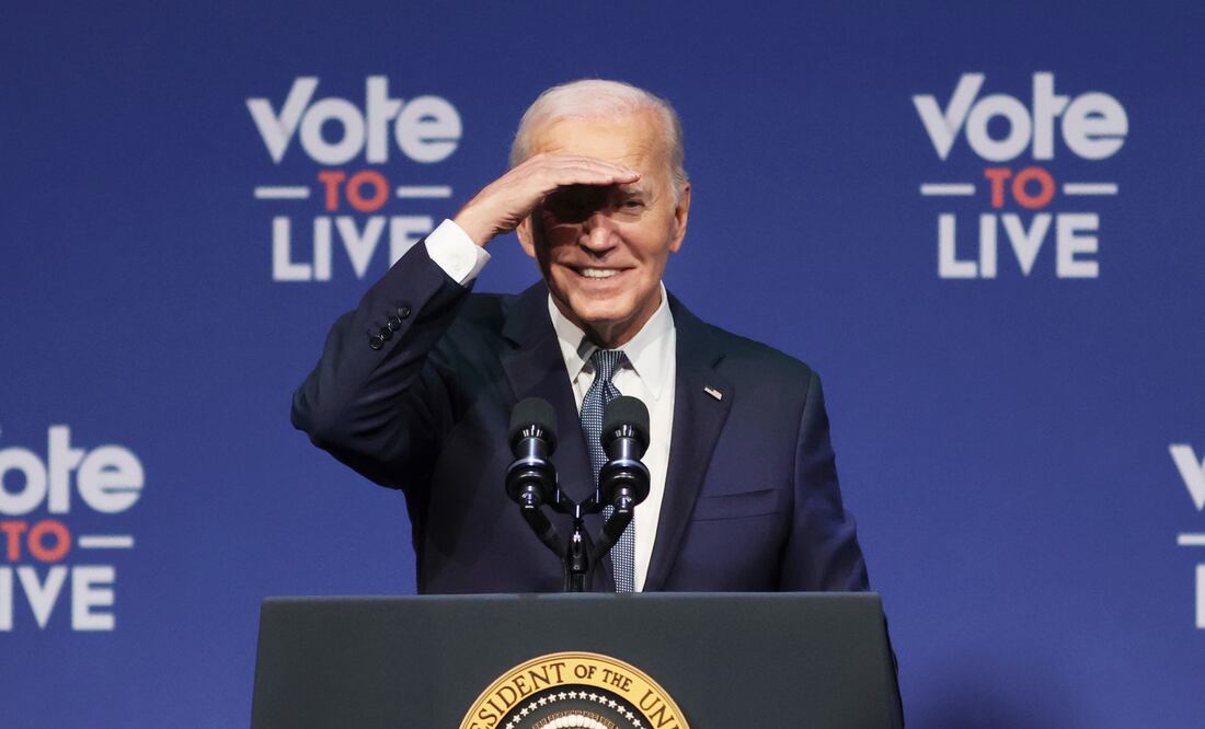 Biden dice que abandonaría la carrera presidencial si tuviera un problema médico grave. (AP Photo/Ronda Churchill, File)