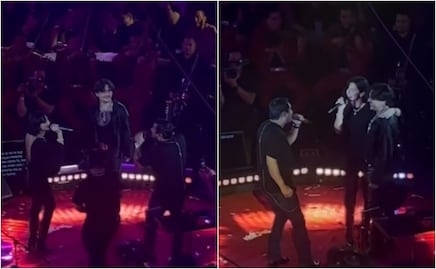 Fans reclaman a Julión Álvarez por cantar con Christian Nodal y Ángela Aguilar en palenque: “No, ahí no Julión"