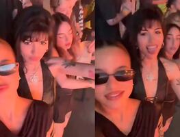 ¡Trío de reinas! Cazzu, Nicki Nicole y Emilia Mernes de fiesta; Nodal y Peso Pluma en el olvido