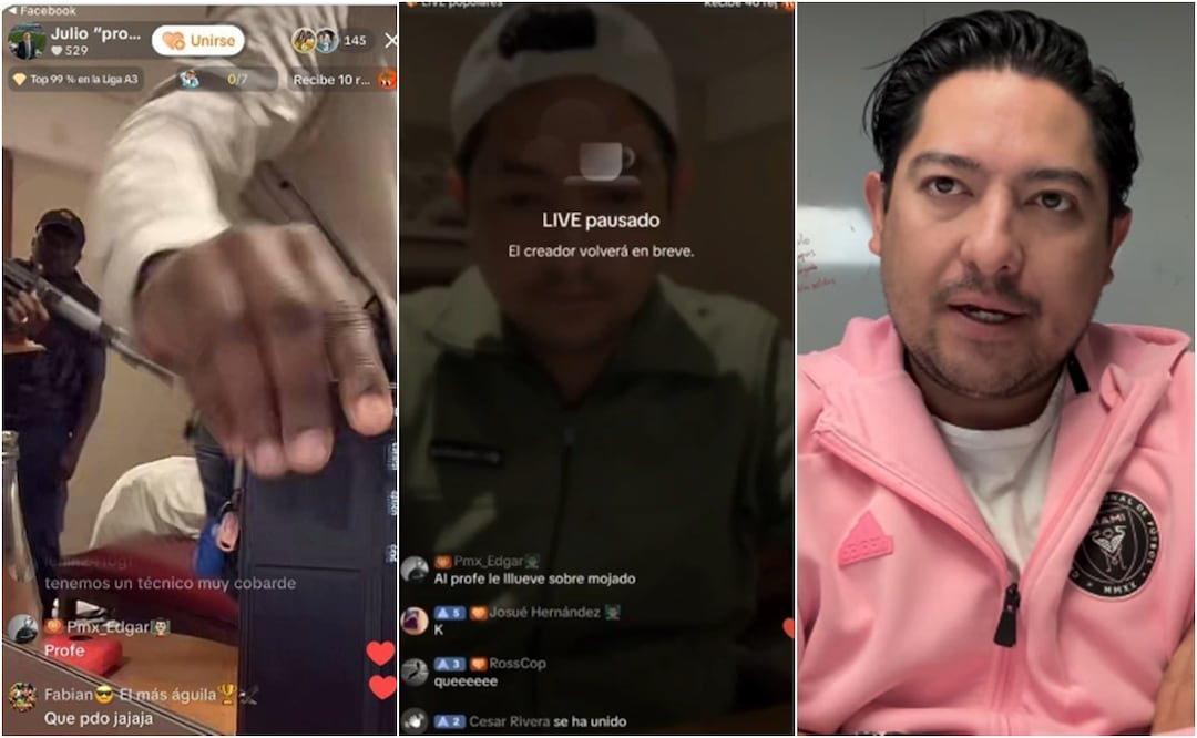 ¿Qué pasó con Julio "Profe" Ibáñez? Live interrumpido por sujeto armado en Sudáfrica desata teorías. Foto: Captura de pantalla - X /Julio Ibáñez - IG