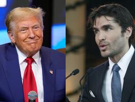 Eduardo Verástegui tacha a Kamala Harris de “traficante de personas" y llama a Trump su "amigo"